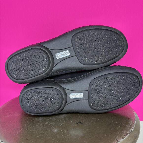 Olukai O Waho Black Nubuck Leather Pull-On Boot Sz 7 - Picture 7 of 9